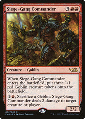 Comandante do Grupo de Cerco / Siege-Gang Commander - Magic: The Gathering - MoxLand