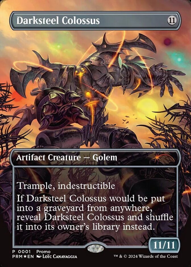 Colosso de Aço Negro / Darksteel Colossus - Magic: The Gathering - MoxLand
