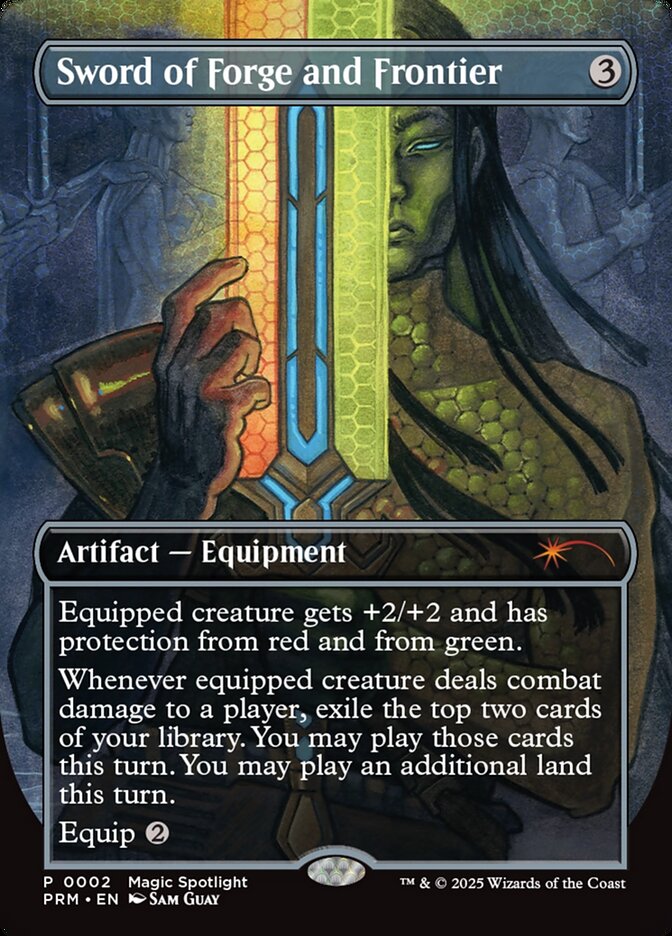 Espada de Forja e Fronteira / Sword of Forge and Frontier - Magic: The Gathering - MoxLand