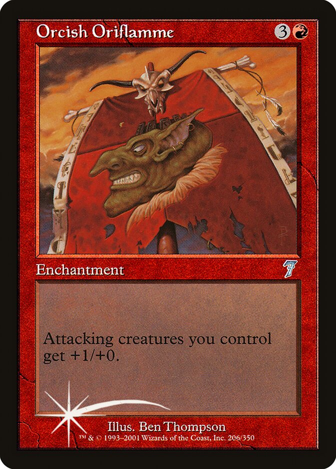Auriflama Órquica / Orcish Oriflamme - Magic: The Gathering - MoxLand