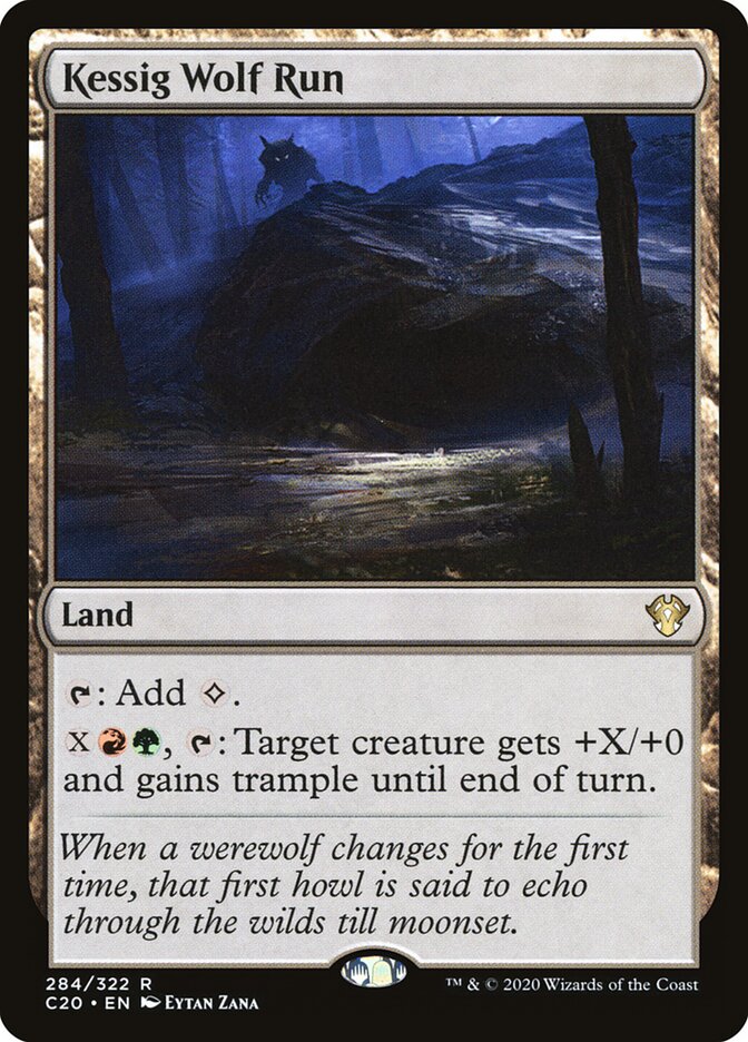 Toca do Lobo de Kessig / Kessig Wolf Run - Magic: The Gathering - MoxLand