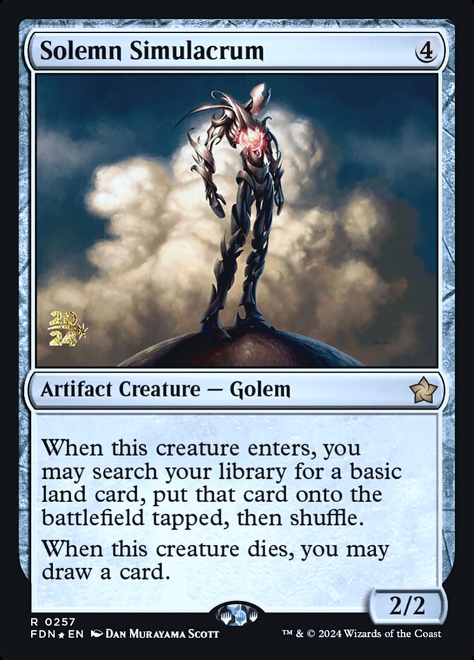 Simulacro Solene / Solemn Simulacrum - Magic: The Gathering - MoxLand