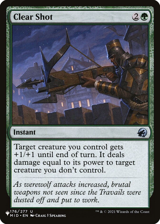 Tiro Certeiro / Clear Shot - Magic: The Gathering - MoxLand