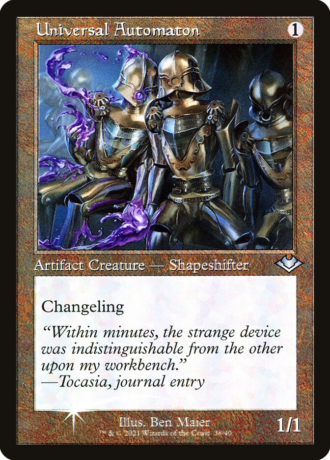 Autômato Universal / Universal Automaton - Magic: The Gathering - MoxLand