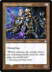 Autômato Universal / Universal Automaton - Magic: The Gathering - MoxLand