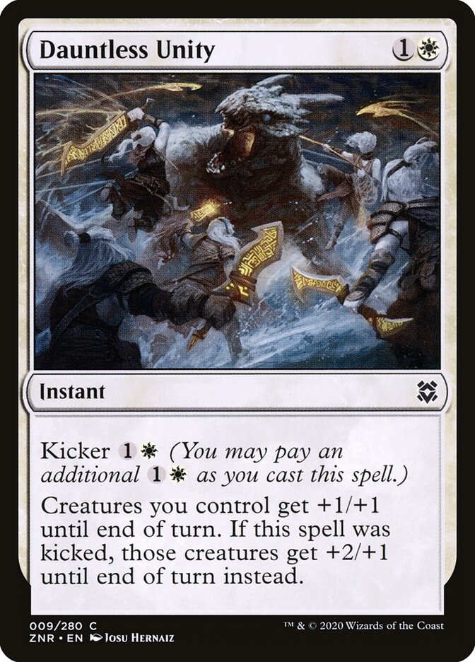 Unidade Inabalável / Dauntless Unity - Magic: The Gathering - MoxLand