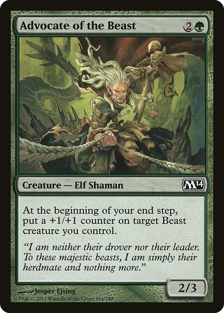 Advogado da Fera / Advocate of the Beast - Magic: The Gathering - MoxLand