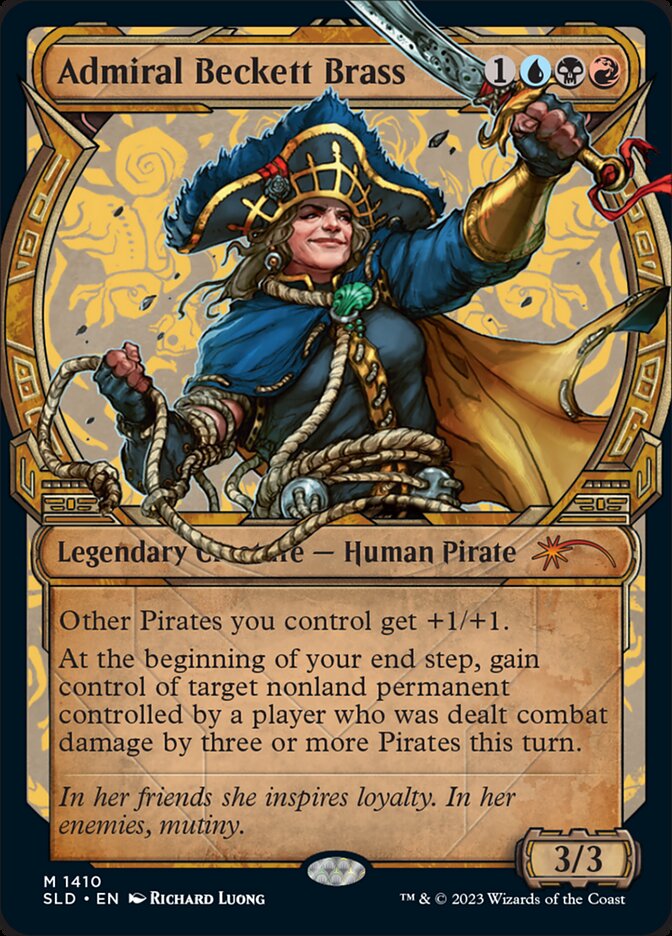 Almirante Beckett Bronze / Admiral Beckett Brass - Magic: The Gathering - MoxLand