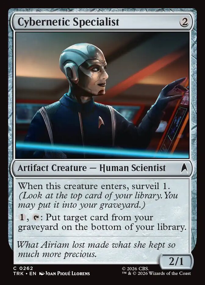 Cybernetic Specialist - Magic: The Gathering - MoxLand