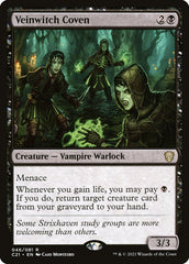 Conventículo das Bruxas Venais / Veinwitch Coven - Magic: The Gathering - MoxLand