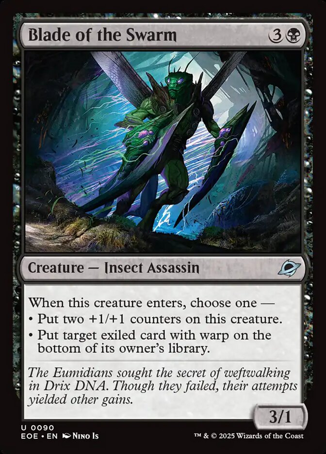 Lâmina do Enxame / Blade of the Swarm - Magic: The Gathering - MoxLand