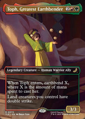 Toph, Maior Dobradora de Terra / Toph, Greatest Earthbender - Magic: The Gathering - MoxLand