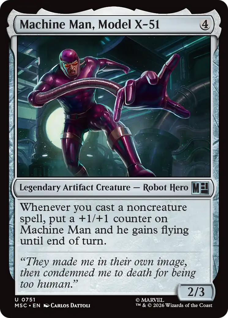 Machine Man, Model X-51 - Magic: The Gathering - MoxLand