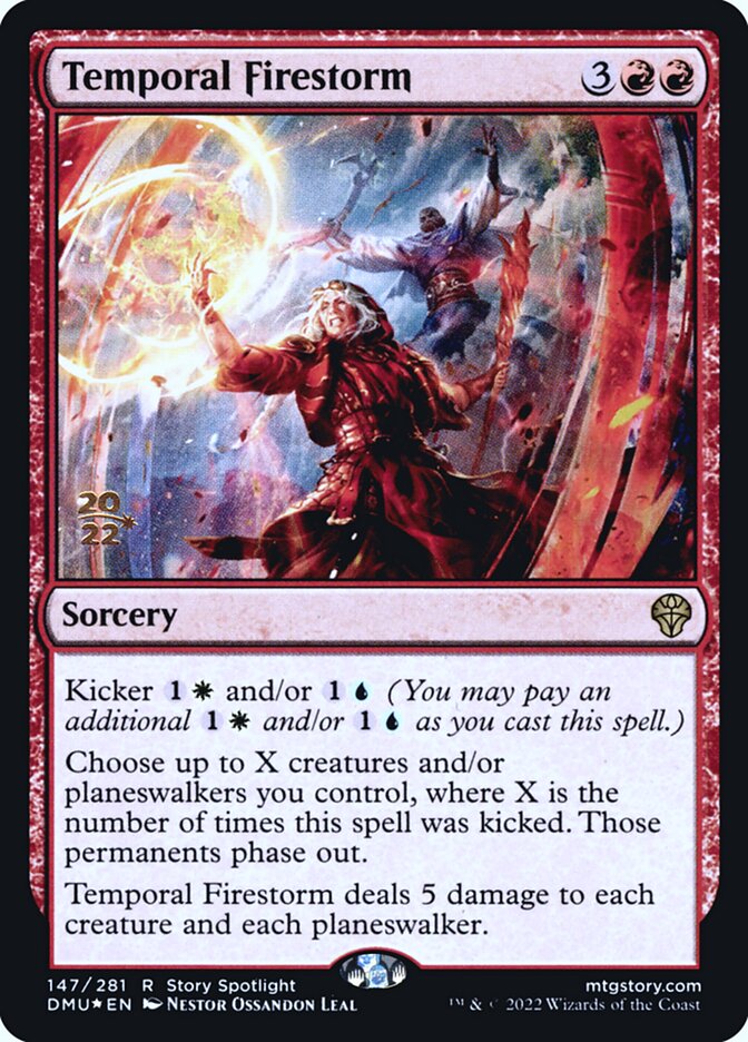 Tempestade de Fogo Temporal / Temporal Firestorm - Magic: The Gathering - MoxLand