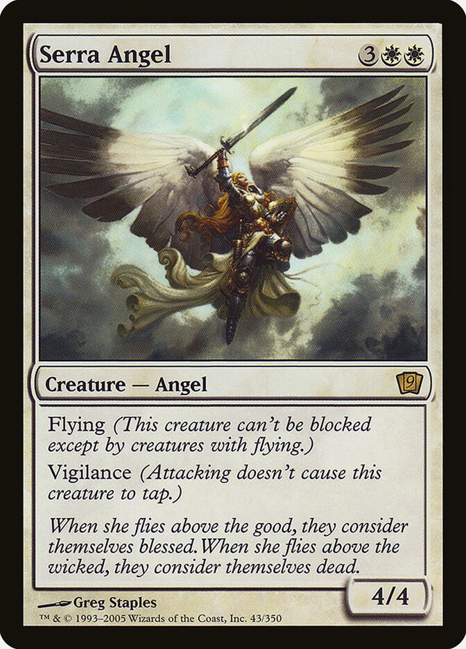 Anjo de Serra / Serra Angel - Magic: The Gathering - MoxLand