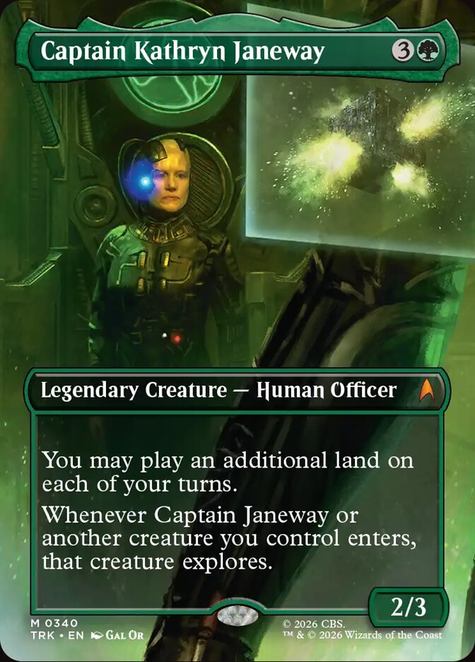 Captain Kathryn Janeway - Magic: The Gathering - MoxLand