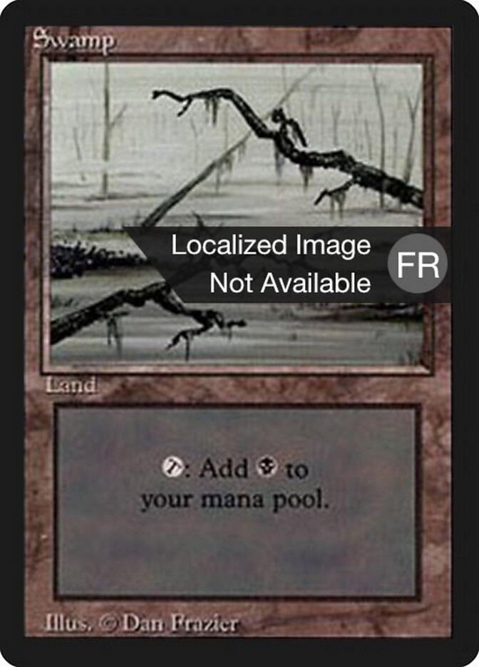 Pântano / Swamp - Magic: The Gathering - MoxLand