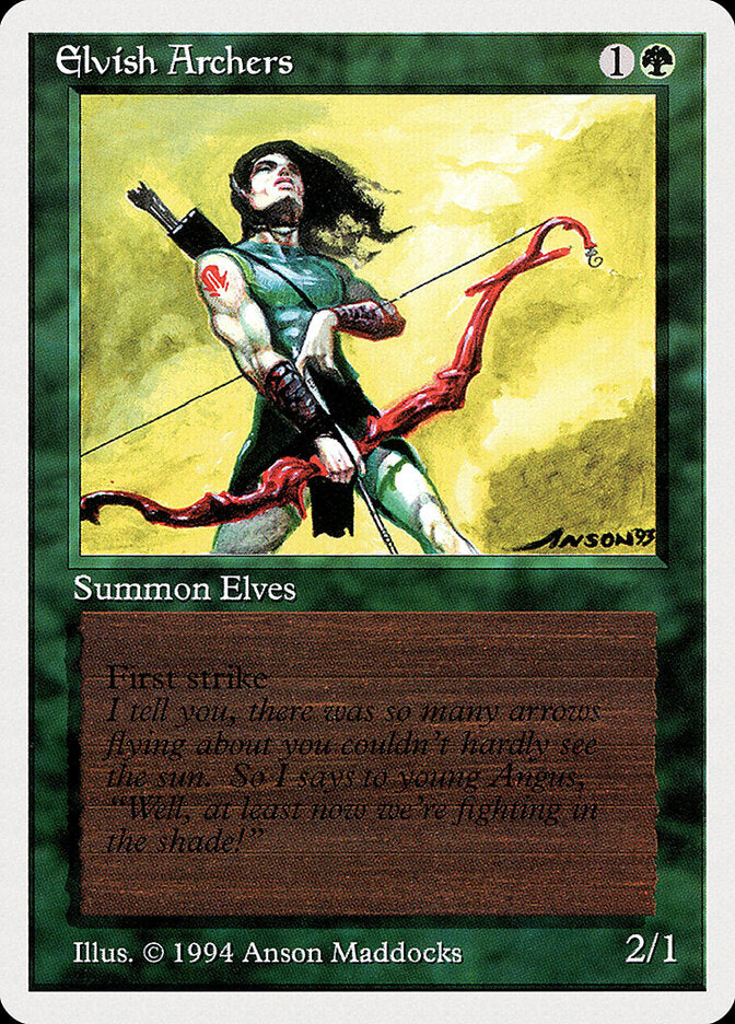 Arqueiros Élficos / Elvish Archers - Magic: The Gathering - MoxLand