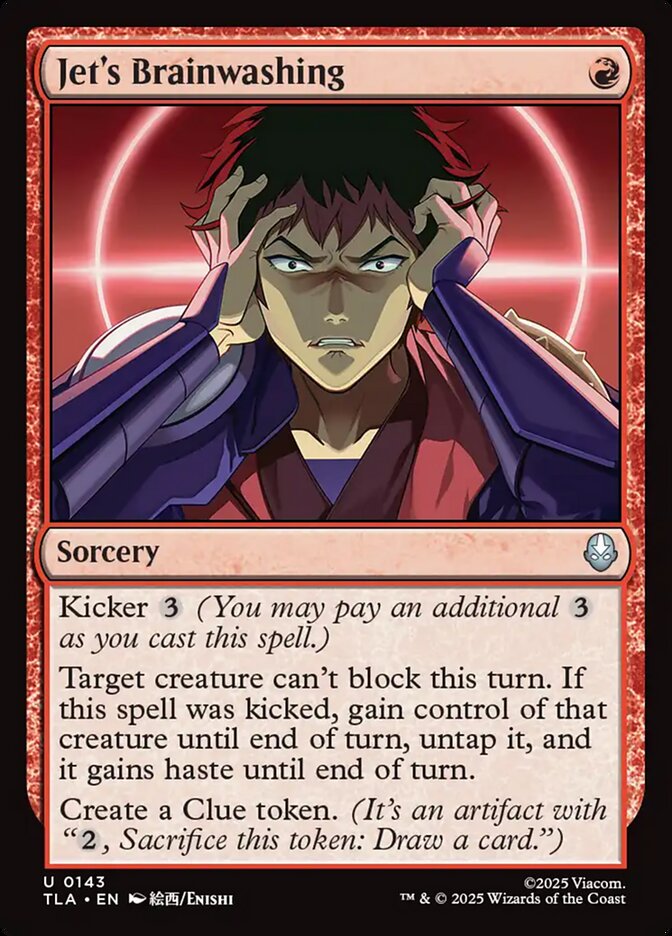 Lavagem Cerebral de Jato / Jet's Brainwashing - Magic: The Gathering - MoxLand