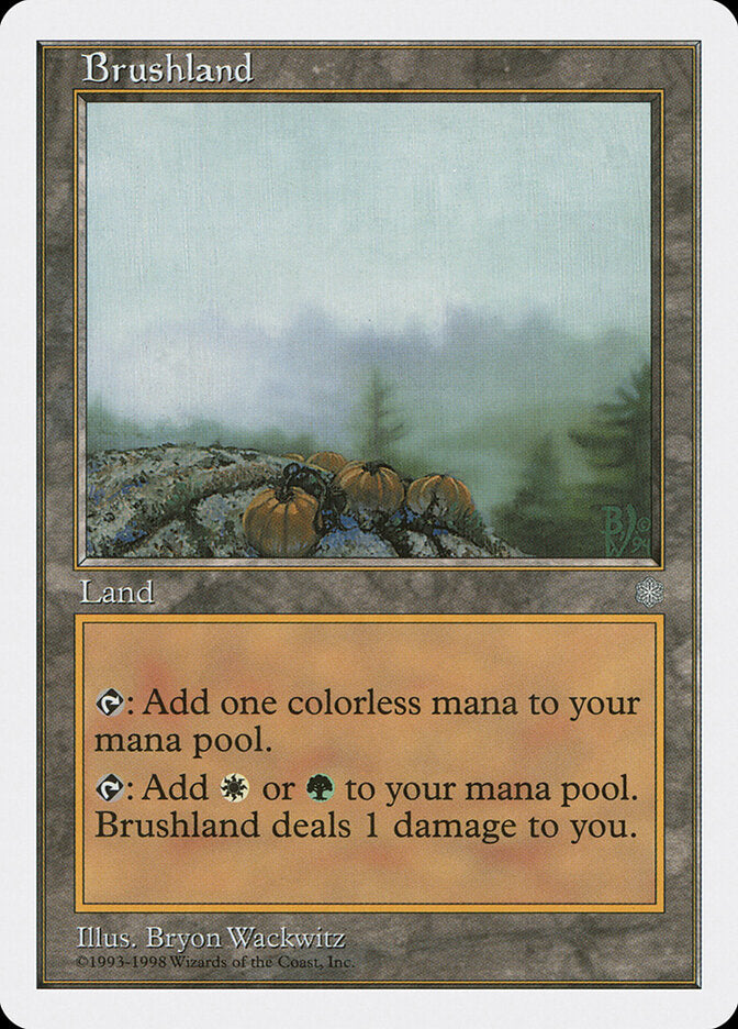 Macegal / Brushland - Magic: The Gathering - MoxLand