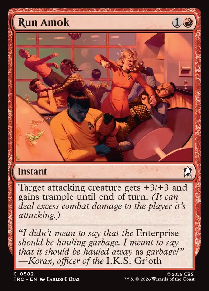 Enlouquecer de Fúria / Run Amok - Magic: The Gathering - MoxLand