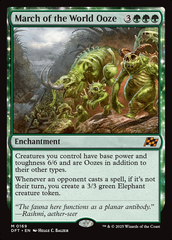 Marcha do Lodo Mundial / March of the World Ooze - Magic: The Gathering - MoxLand