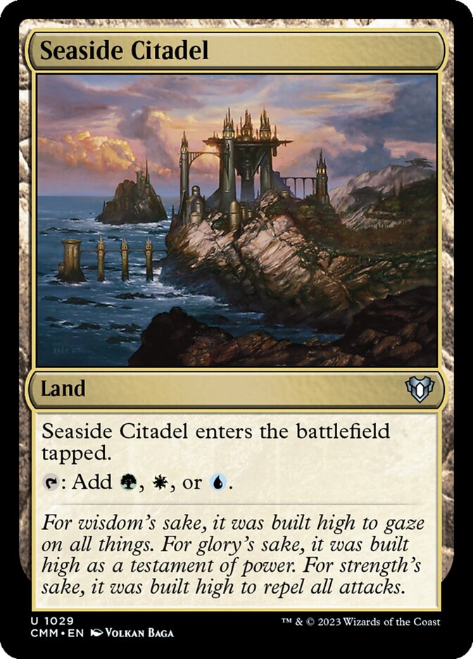 Cidadela à Beira-mar / Seaside Citadel - Magic: The Gathering - MoxLand