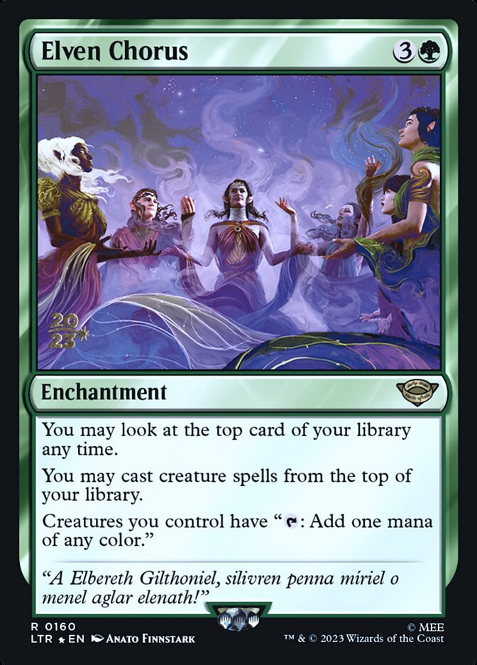 Coro Élfico / Elven Chorus - Magic: The Gathering - MoxLand