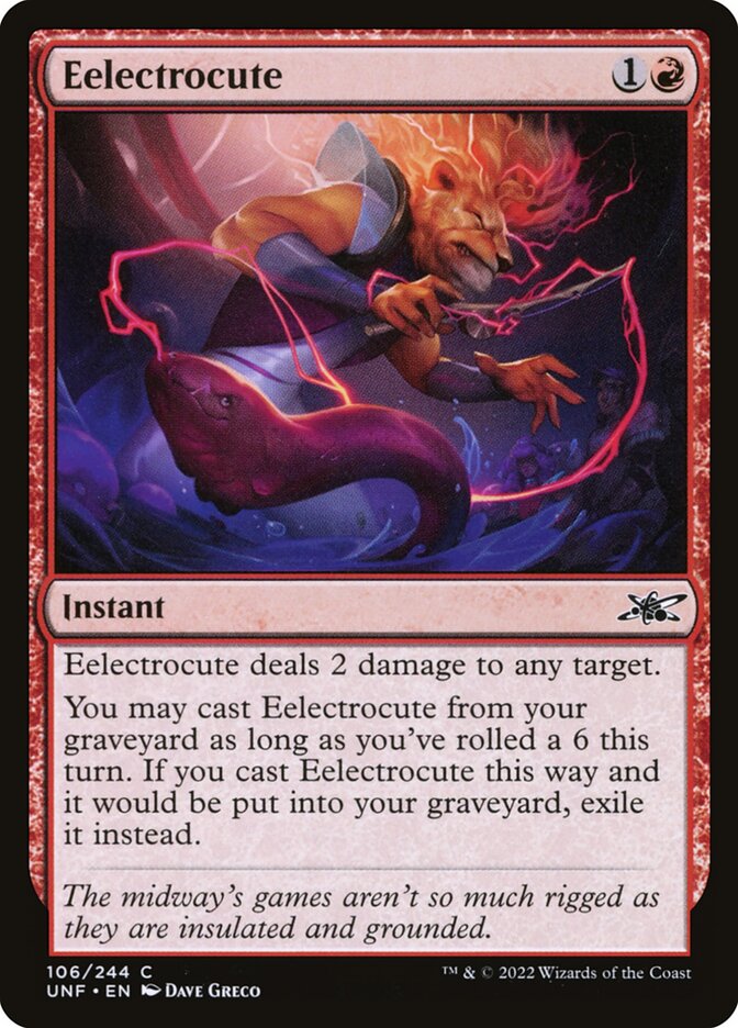 Eelectrocute - Magic: The Gathering - MoxLand