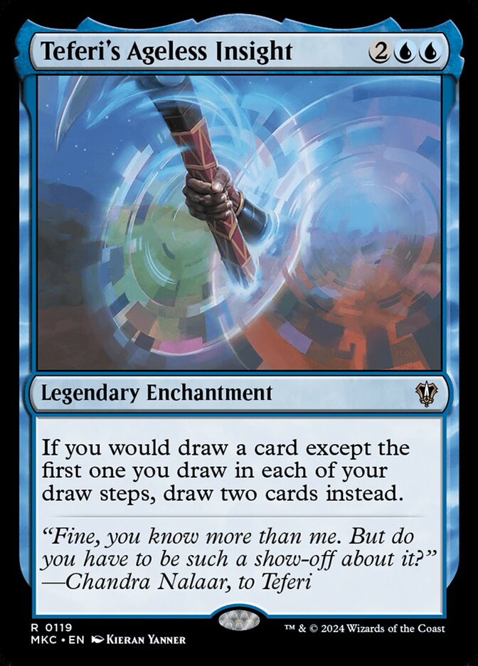 Percepção Atemporal de Teferi / Teferi's Ageless Insight - Magic: The Gathering - MoxLand
