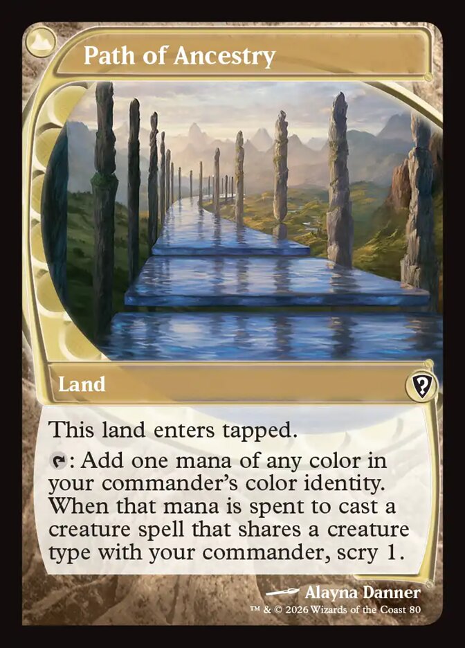 Caminho da Ascendência / Path of Ancestry - Magic: The Gathering - MoxLand