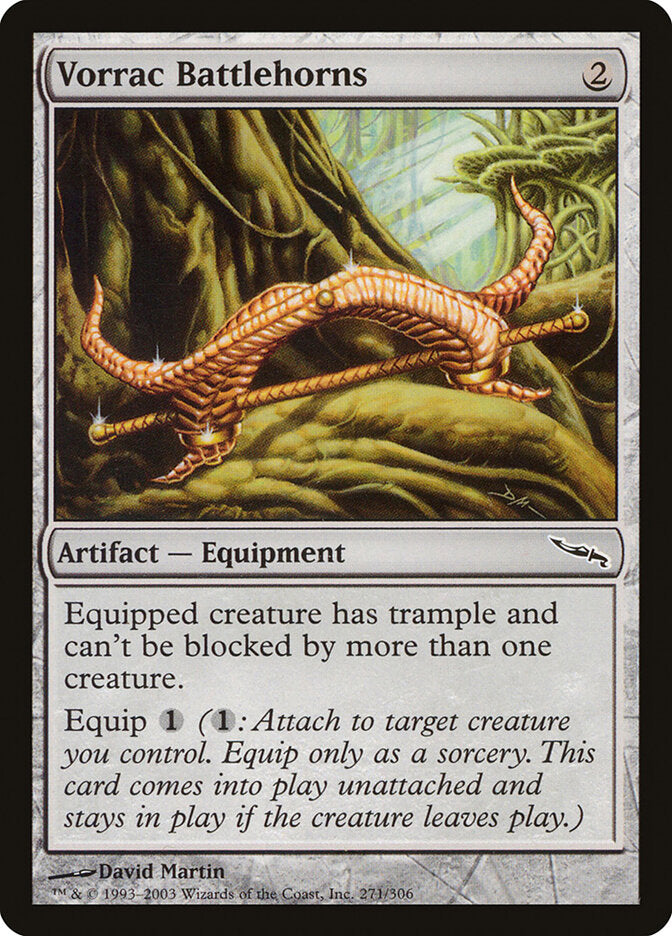 Chifres de Vorrac para Combate / Vorrac Battlehorns - Magic: The Gathering - MoxLand