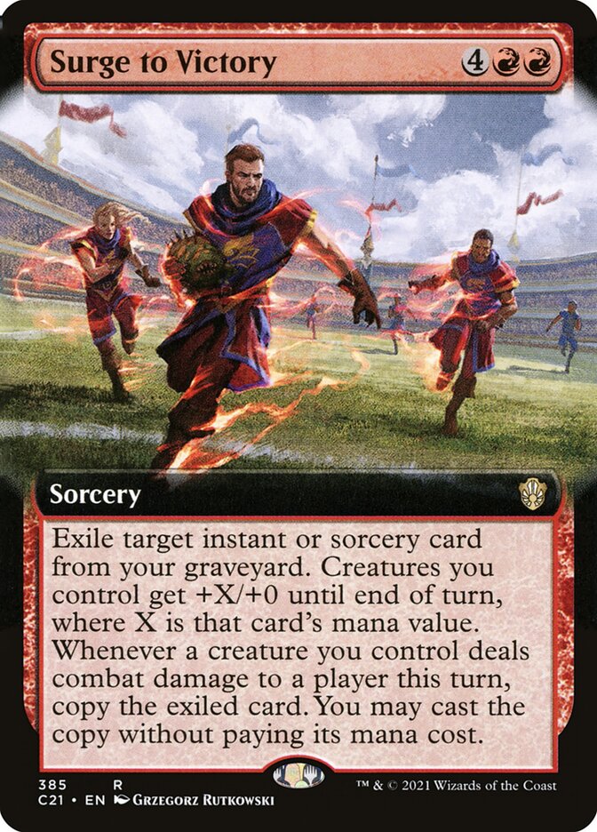 Ímpeto para a Vitória / Surge to Victory - Magic: The Gathering - MoxLand
