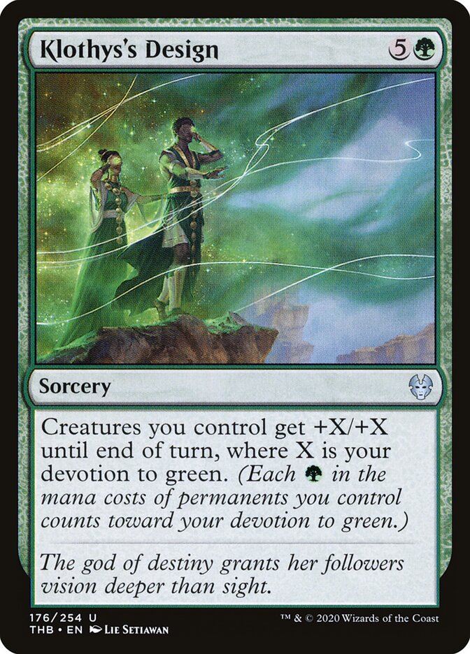 Plano de Clotis / Klothys's Design - Magic: The Gathering - MoxLand