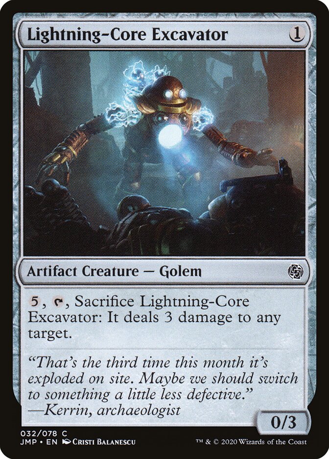 Lightning-Core Excavator / Lightning-Core Excavator - Magic: The Gathering - MoxLand