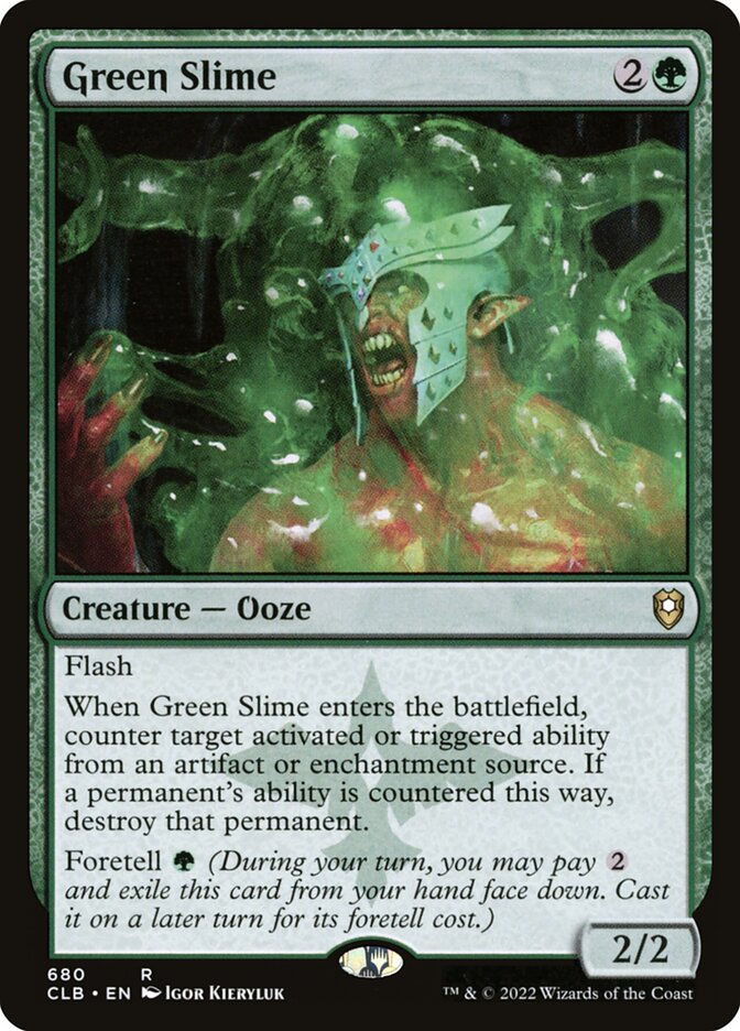 Limo Verde / Green Slime - Magic: The Gathering - MoxLand