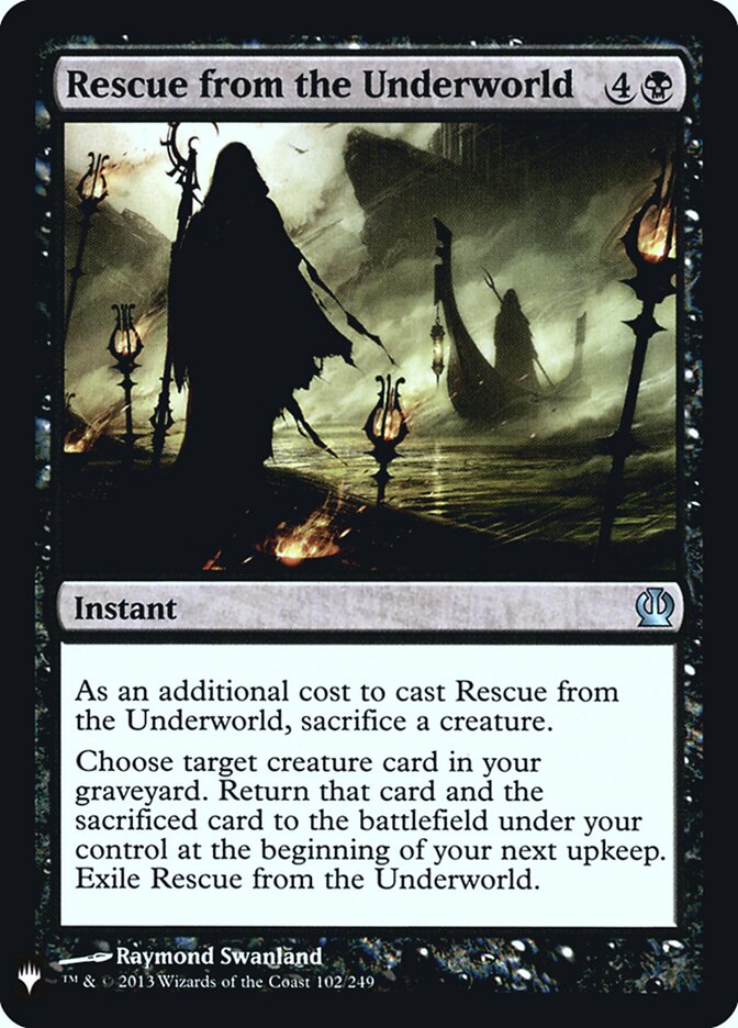Resgatar do Submundo / Rescue from the Underworld - Magic: The Gathering - MoxLand