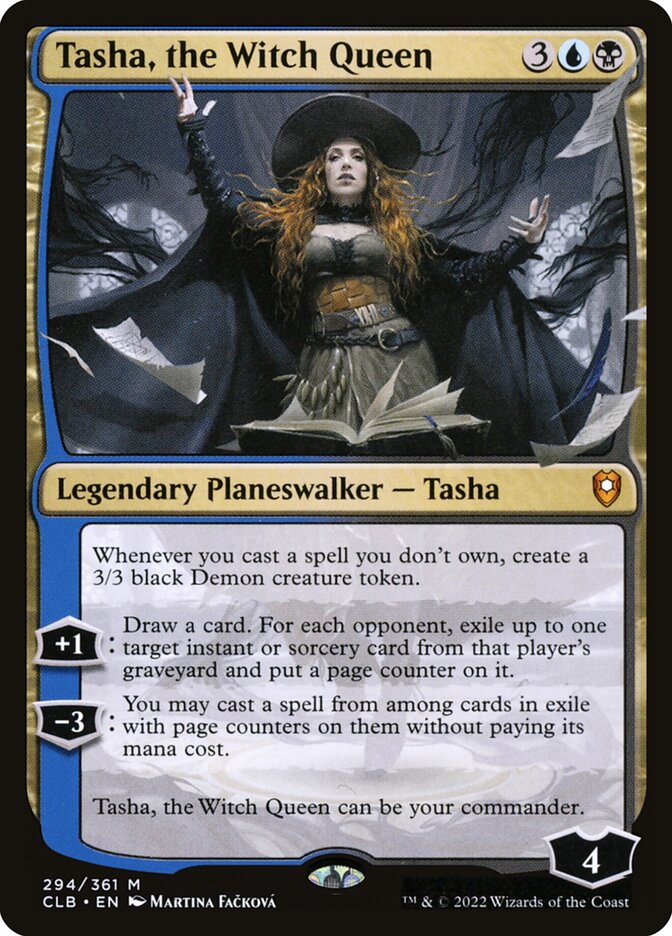 Tasha, a Rainha Bruxa / Tasha, the Witch Queen - Magic: The Gathering - MoxLand