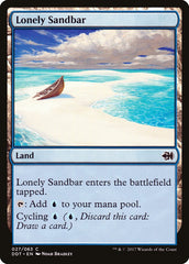 Banco de Areia Isolado / Lonely Sandbar - Magic: The Gathering - MoxLand