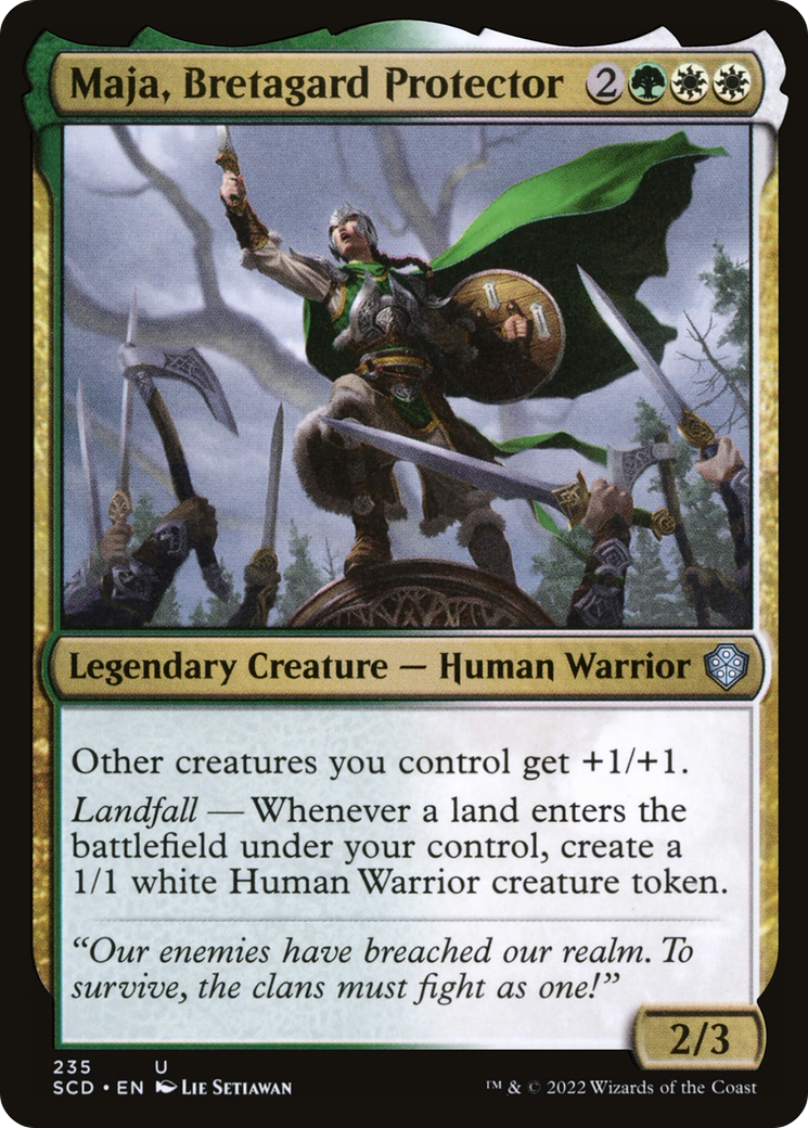 Maja, Protetora de Bretagard / Maja, Bretagard Protector - Magic: The Gathering - MoxLand