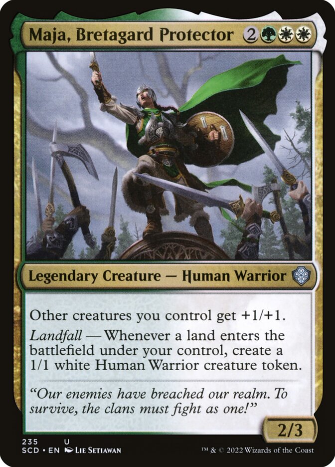 Maja, Protetora de Bretagard / Maja, Bretagard Protector - Magic: The Gathering - MoxLand