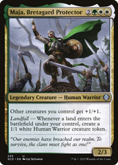 Maja, Protetora de Bretagard / Maja, Bretagard Protector - Magic: The Gathering - MoxLand