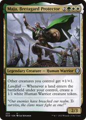 Maja, Protetora de Bretagard / Maja, Bretagard Protector - Magic: The Gathering - MoxLand