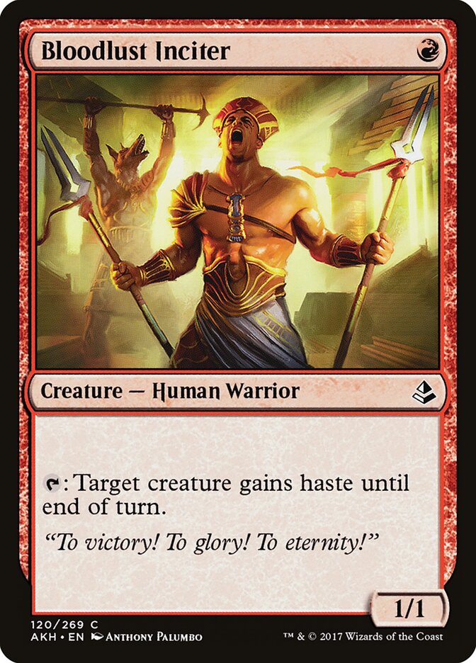 Incitador da Sede de Sangue / Bloodlust Inciter - Magic: The Gathering - MoxLand