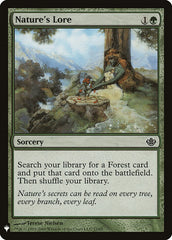 Sabedoria da Natureza / Nature's Lore - Magic: The Gathering - MoxLand