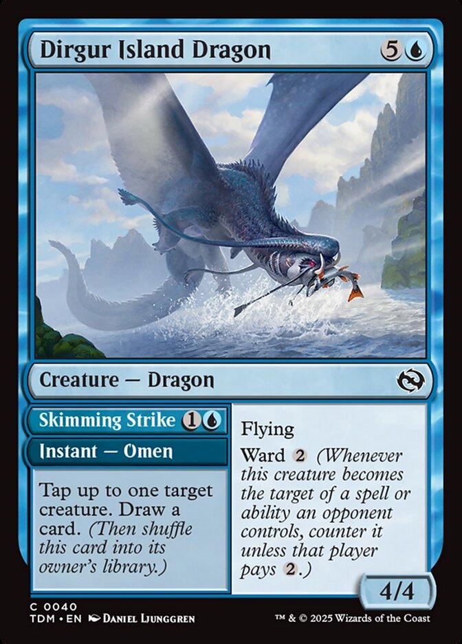Dragão da Ilha de Dirgur / Dirgur Island Dragon - Magic: The Gathering - MoxLand