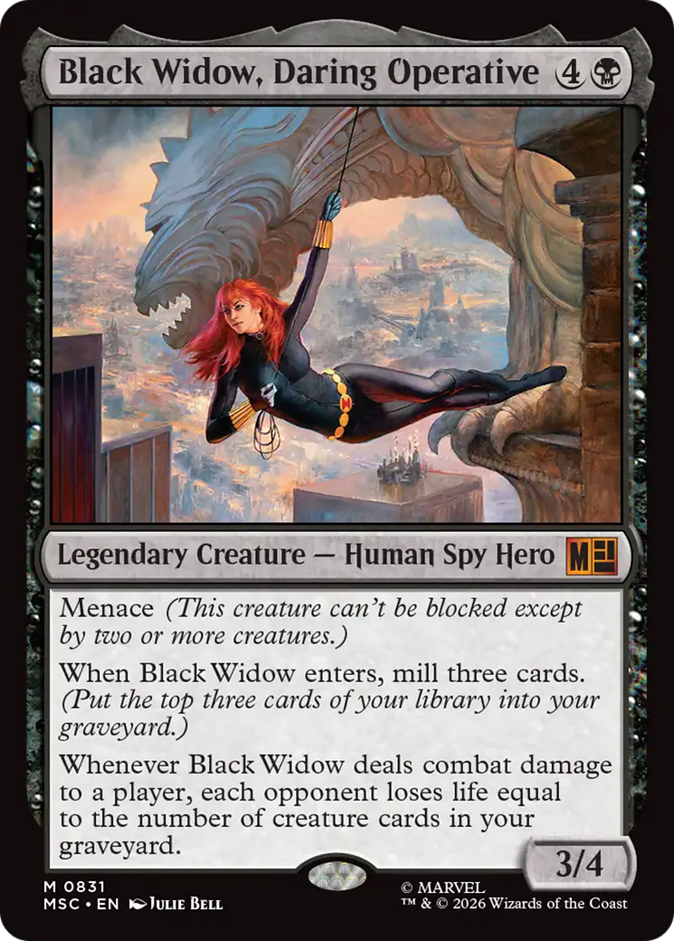 Black Widow, Daring Operative - Magic: The Gathering - MoxLand