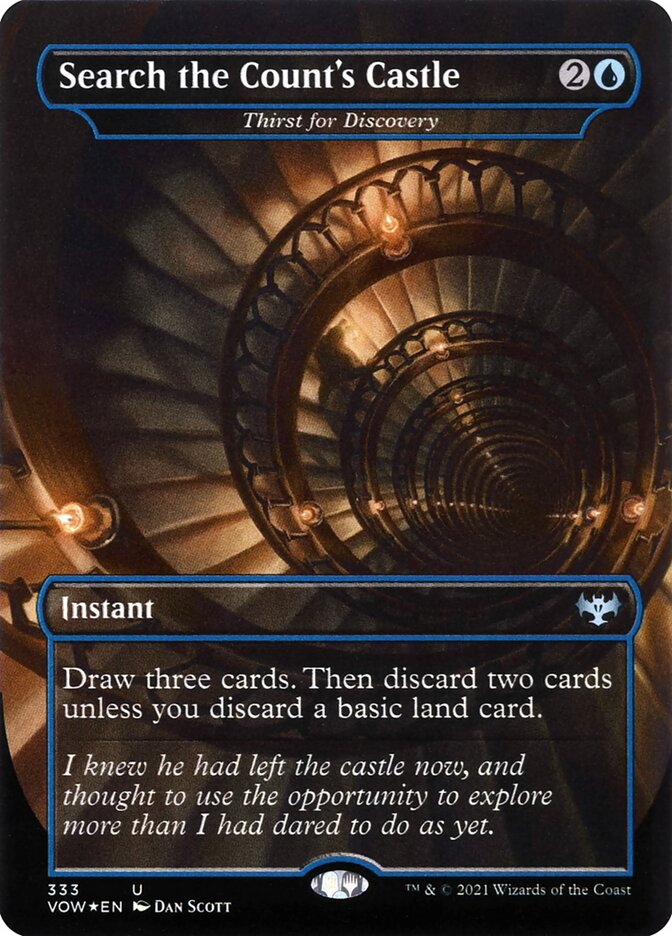 Procurar no Castelo do Conde / Search the Count's Castle - Magic: The Gathering - MoxLand