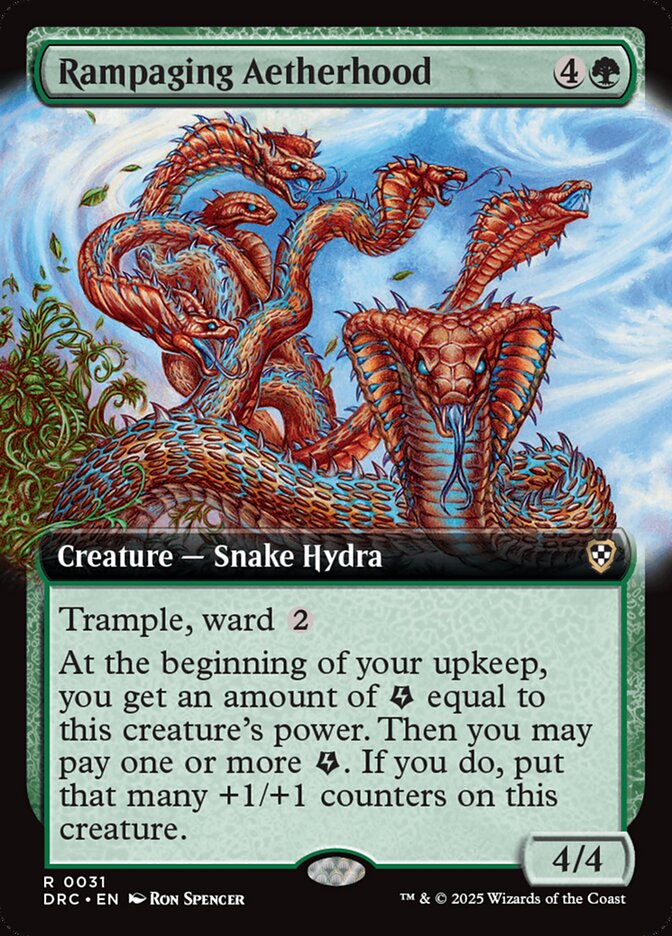 Rampaging Aetherhood - Magic: The Gathering - MoxLand