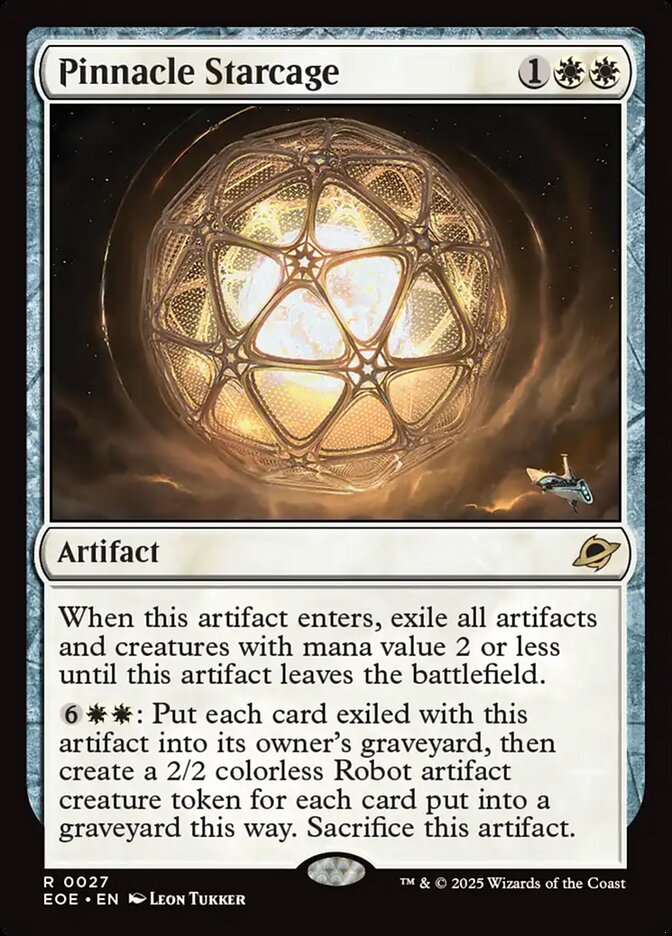 Gaiola Estelar do Pináculo / Pinnacle Starcage - Magic: The Gathering - MoxLand